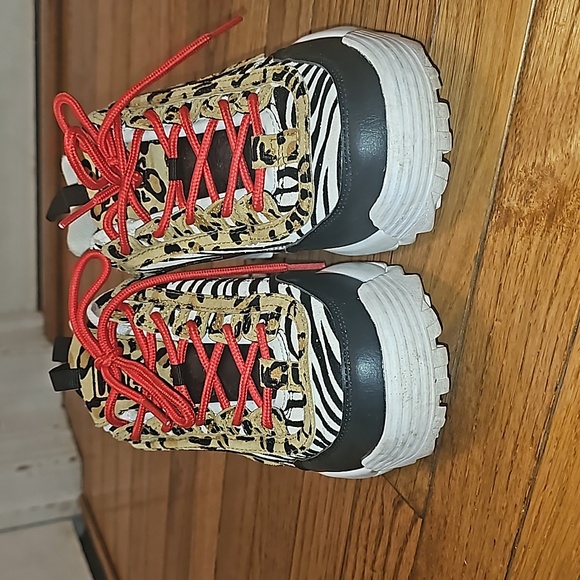Fila Disruptor 2 leopard sneakers sz 8 - Picture 11 of 11